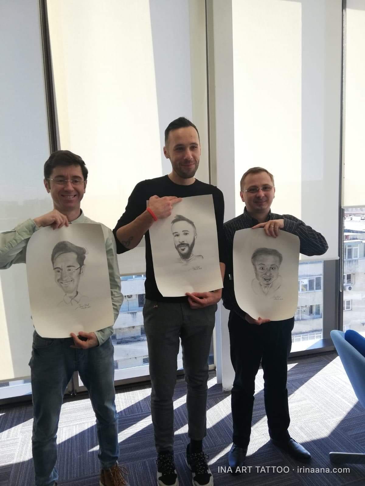Caricatură în creion — 3