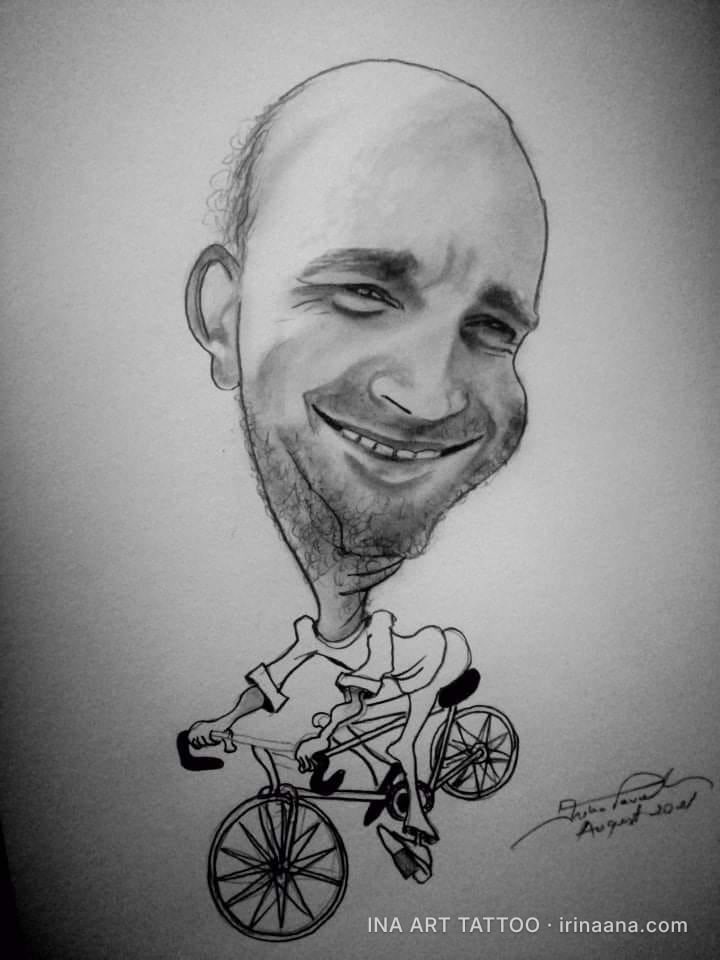 Caricatură în creion — 17