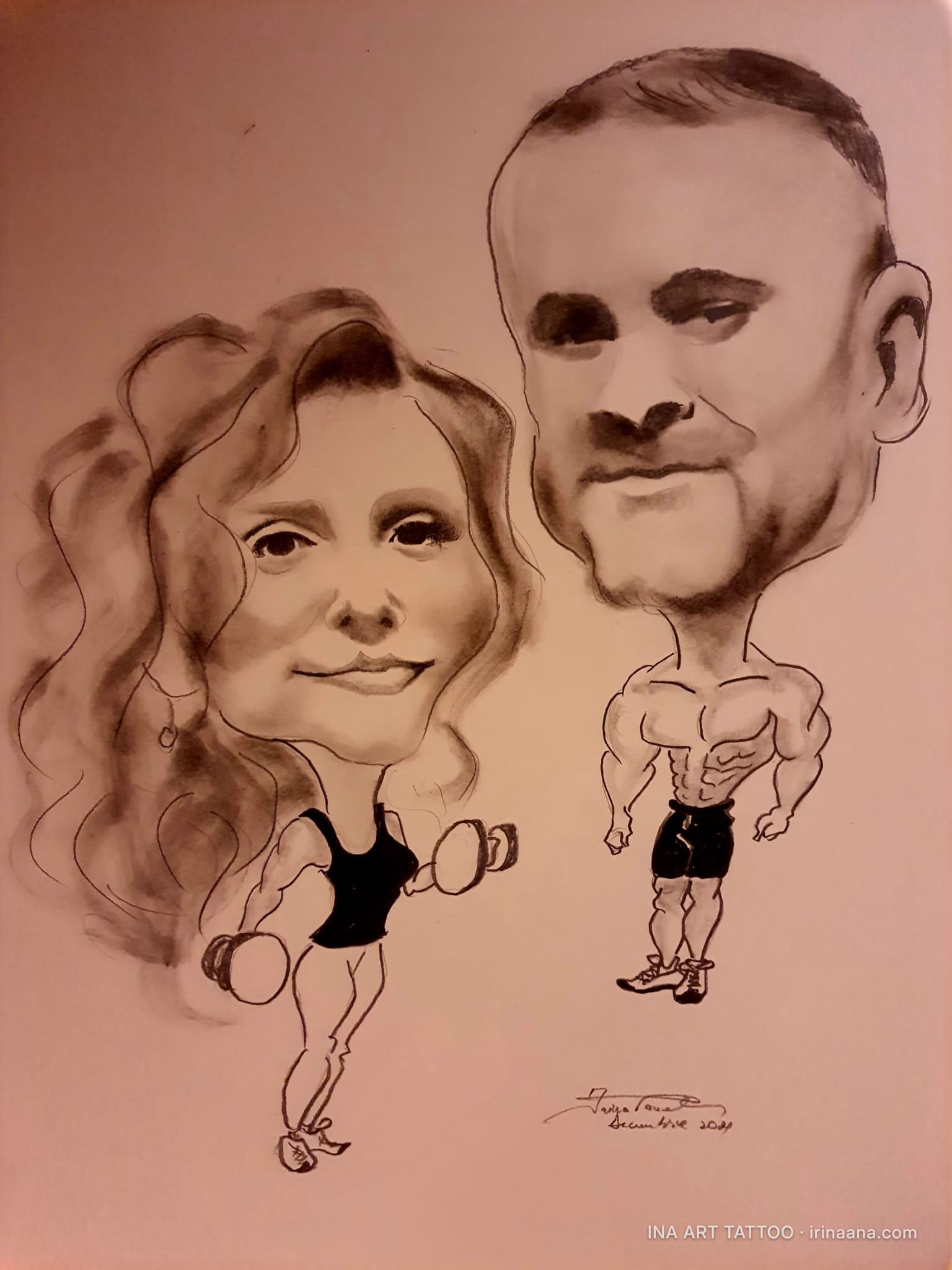 Caricatură în creion — 25