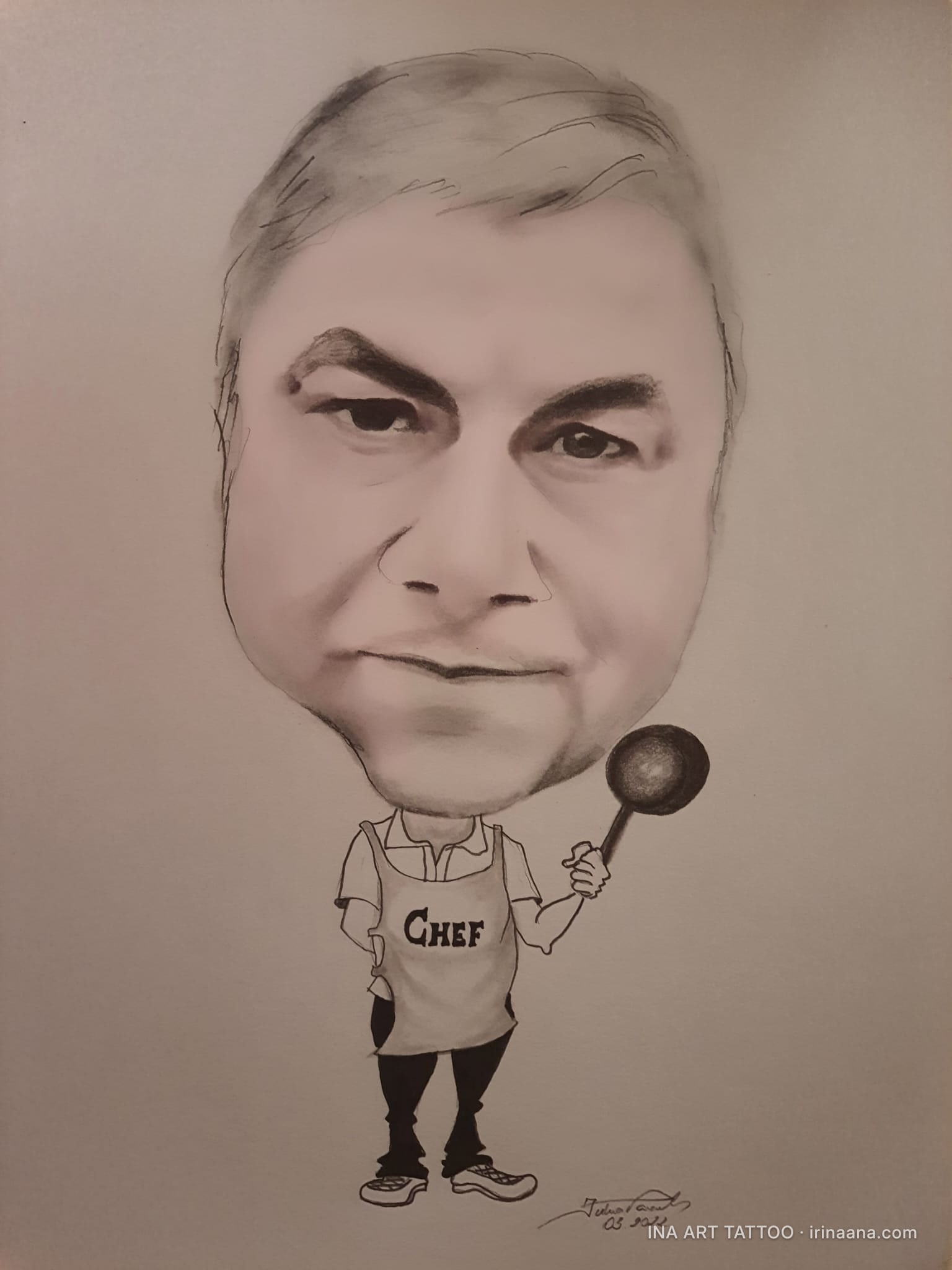 Caricatură în creion — 29