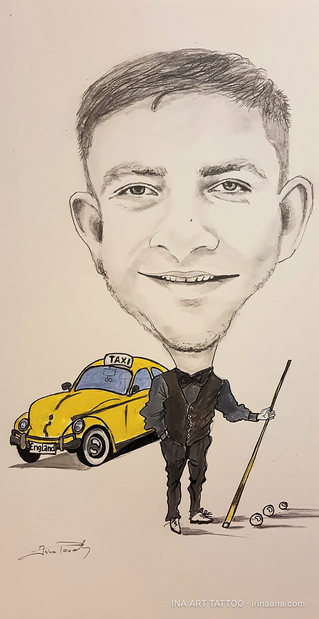 Caricatură în creion — 34