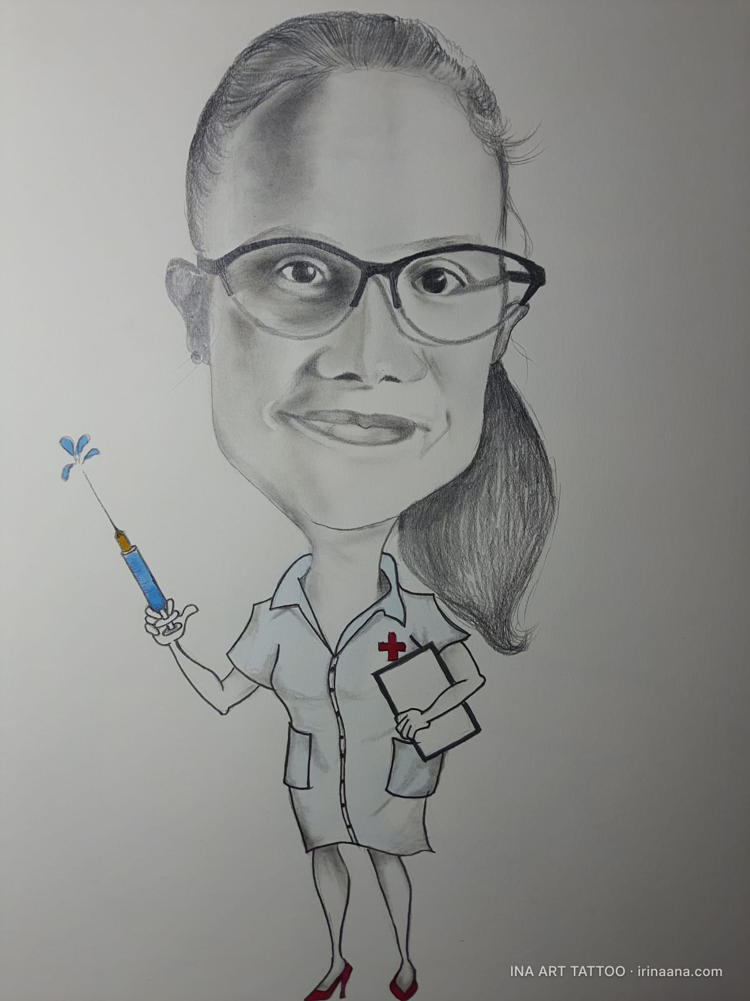 Caricatură în creion — 35
