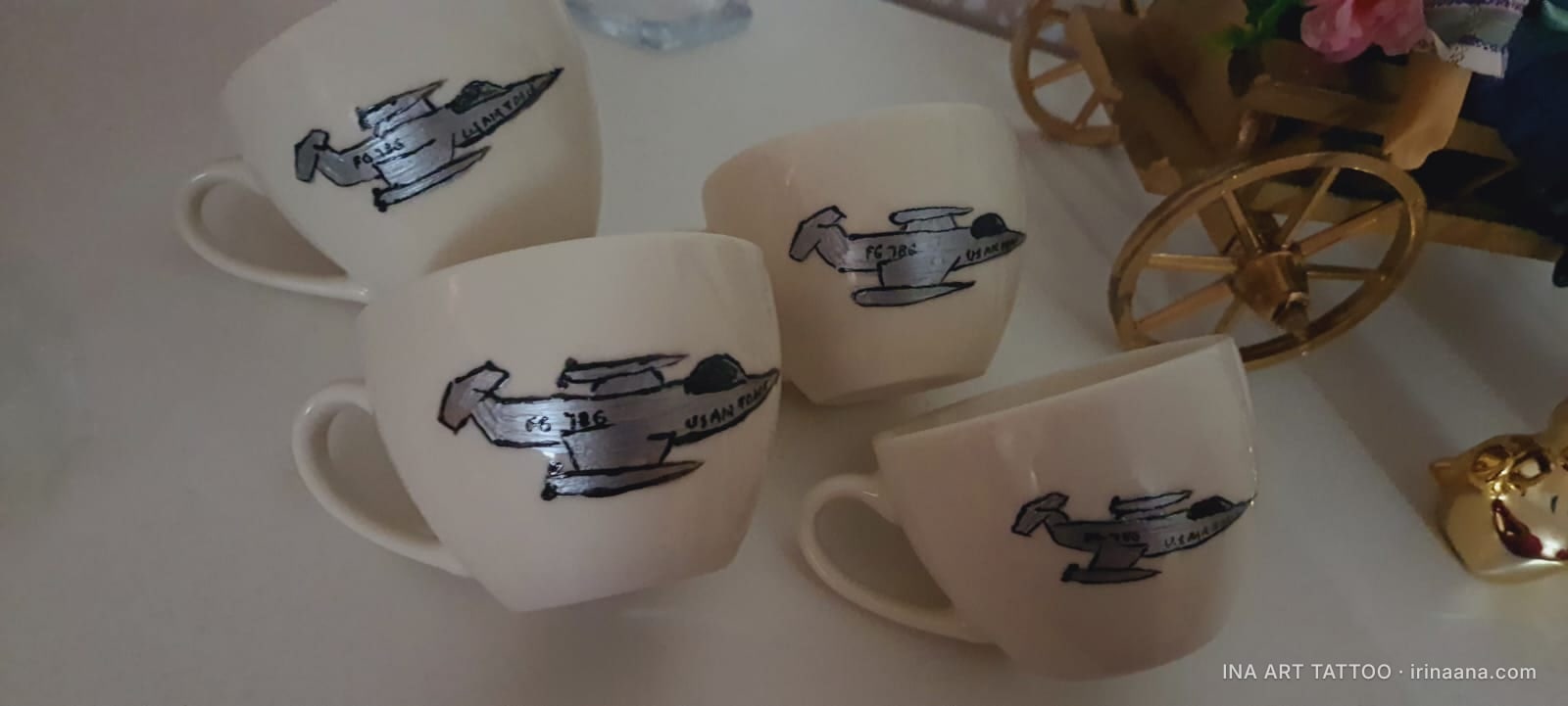 Ceramică și porțelan pictate — 91