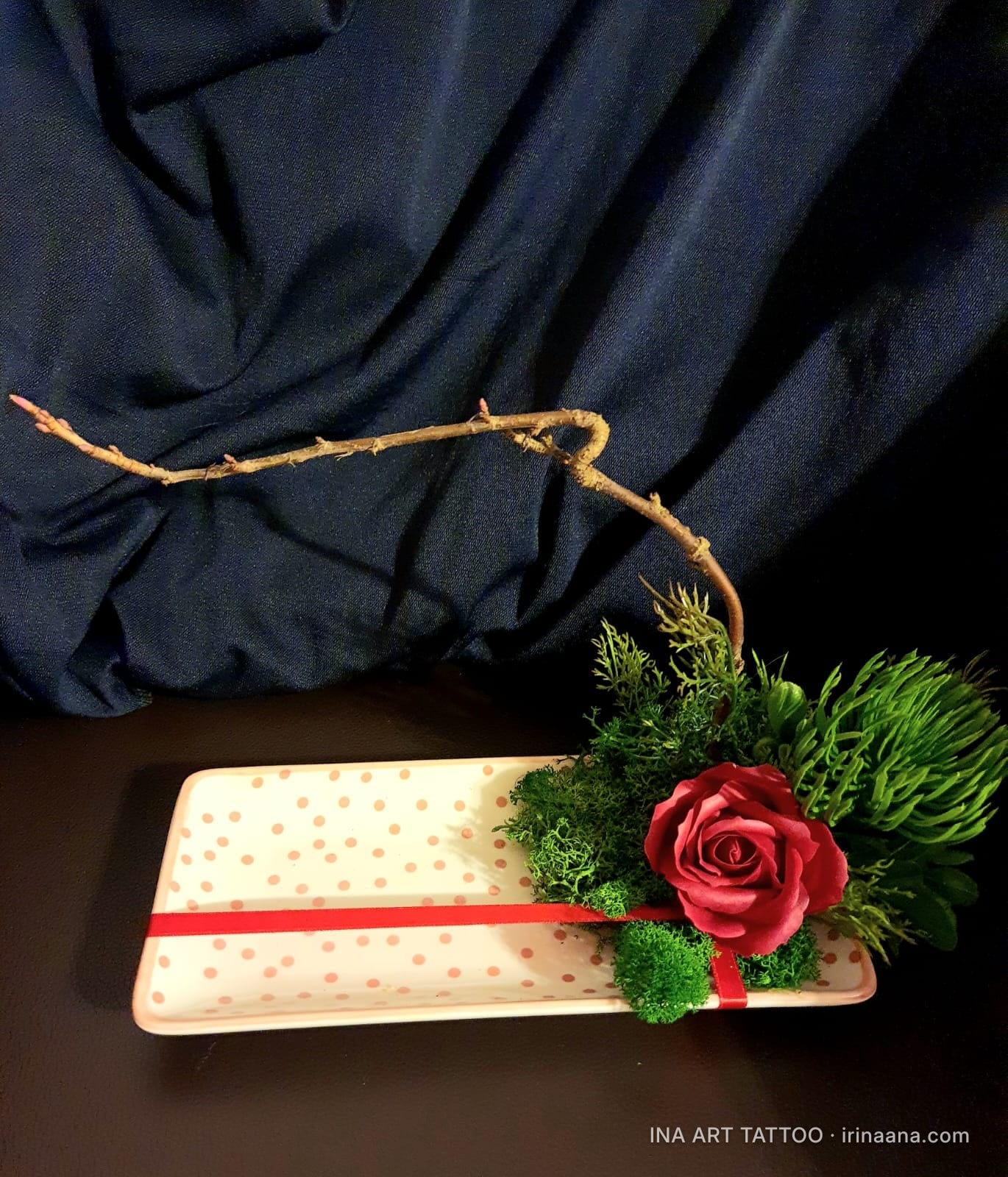 Flori și aranjamente din hârtie creponată — 39