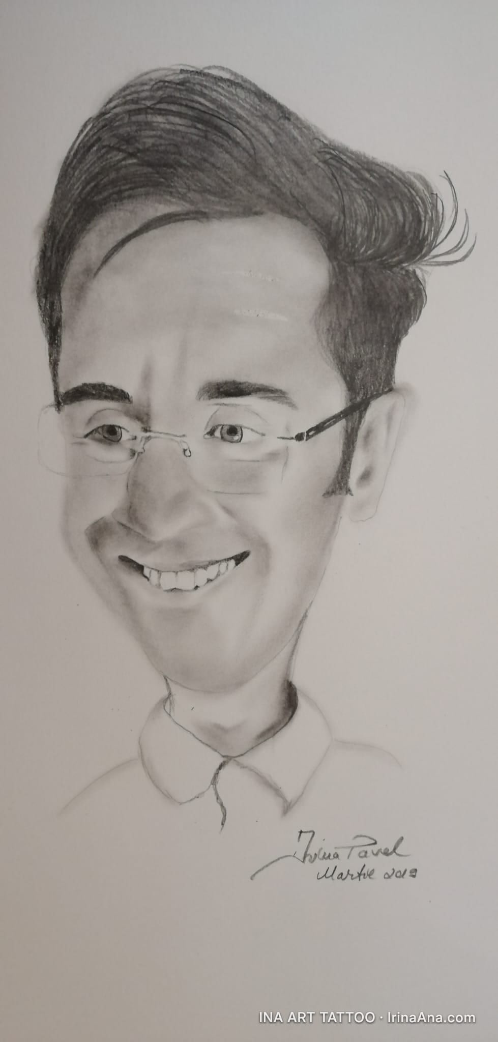 Pencil caricatures