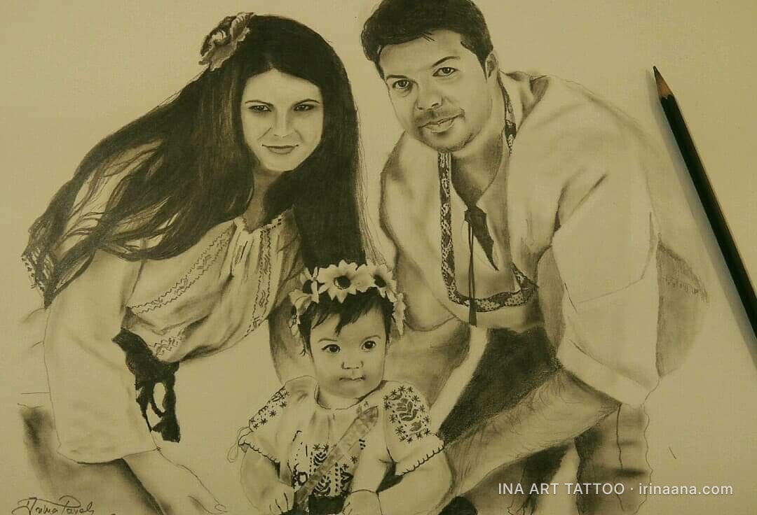 Portrete în creion — 11