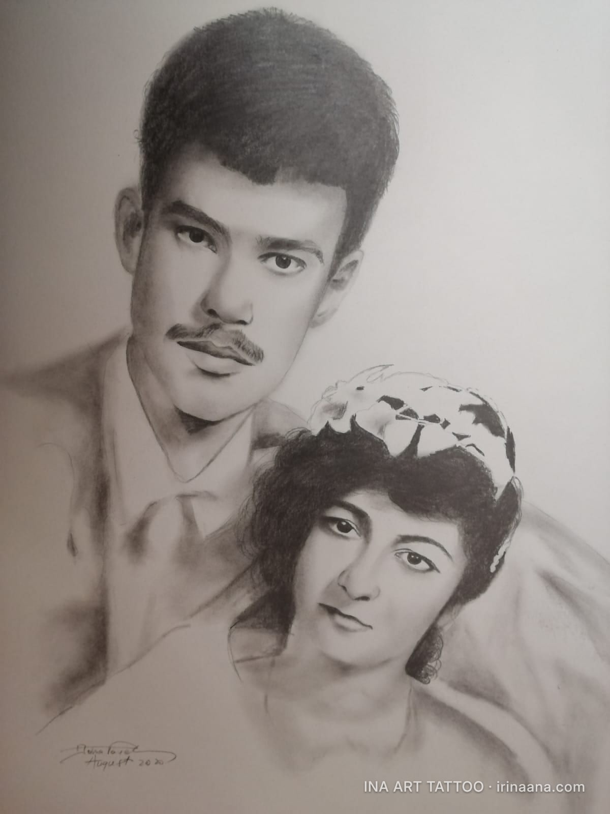 Portrete în creion — 218